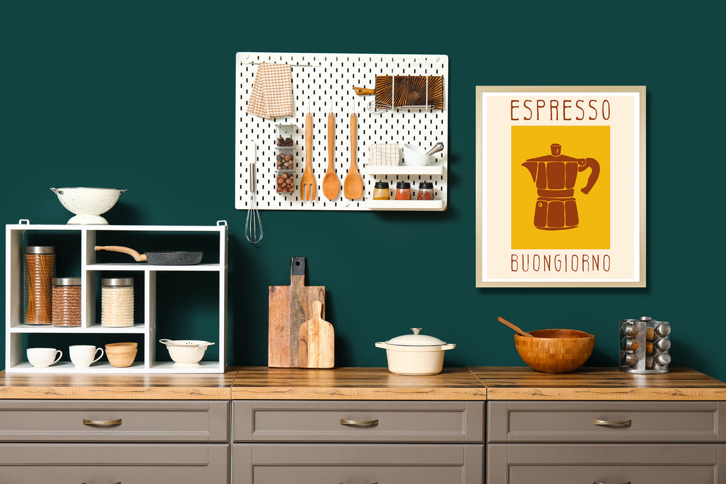 Rahmenbild - Espresso Buongiorno Wohnbeispiel