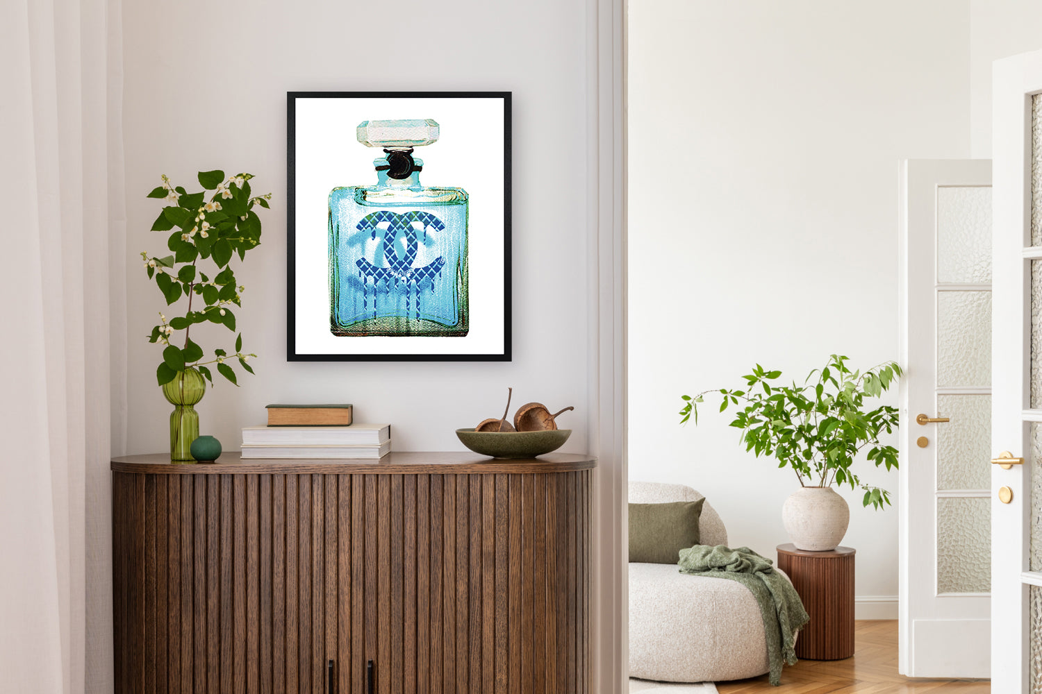 Rahmenbild - Blue Perfume CC Wohnbeispiel