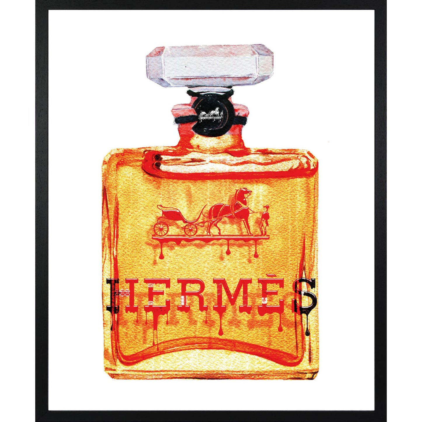 Rahmenbild - Orange Perfume Luxury