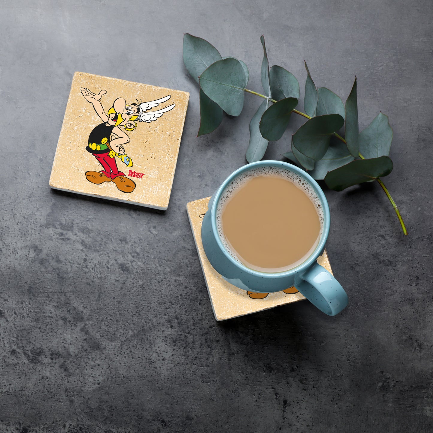 Steinuntersetzer-Set - Asterix