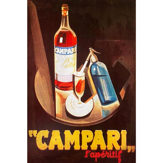 Blechschild - Campari Aperitif Artikelbild