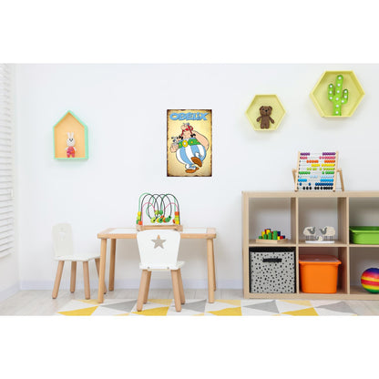 Blechschild - Obelix