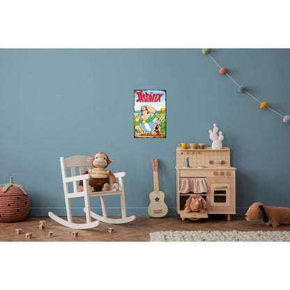 Blechschild - Asterix und Obelix 2