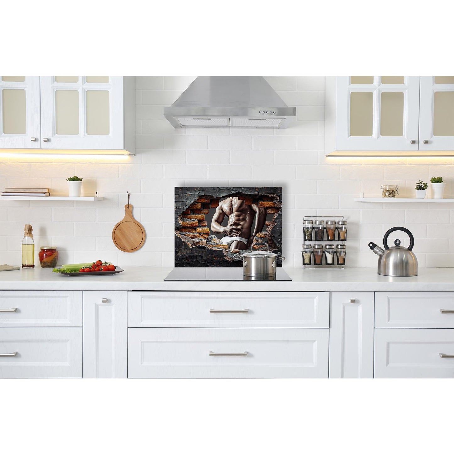 Spritzschutz - Muskeln