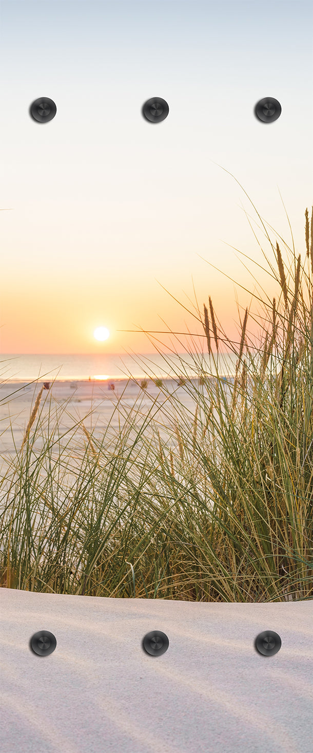 Garderobe - Sonnenuntergang auf Sylt