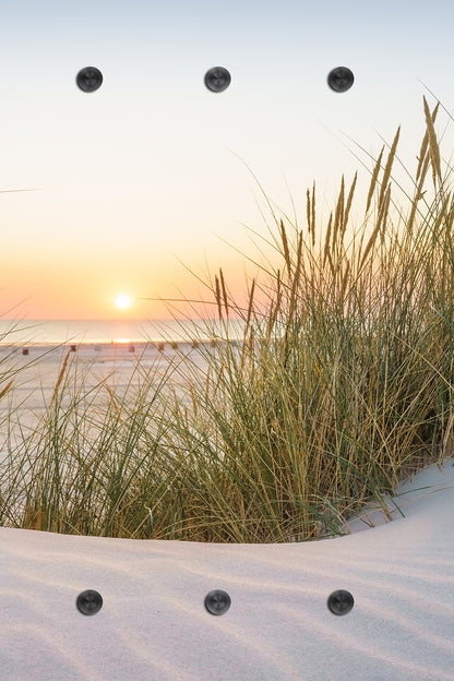 Garderobe - Sonnenuntergang auf Sylt