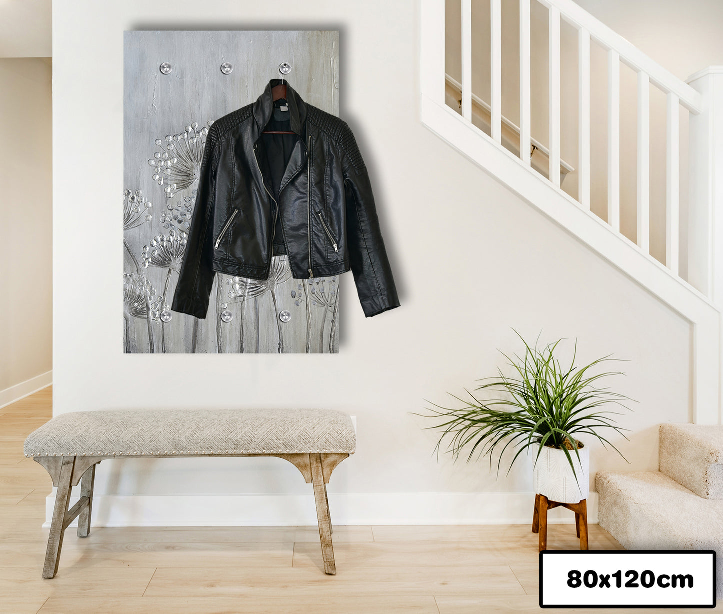 Garderobe - Grey Flowers