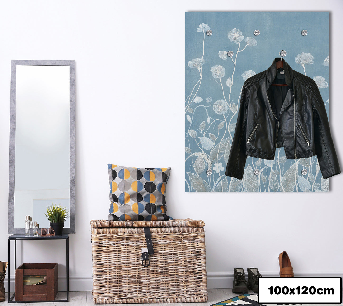 Garderobe - Flowery Blue