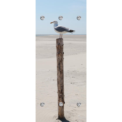 Garderobe - Möwe auf Stamm