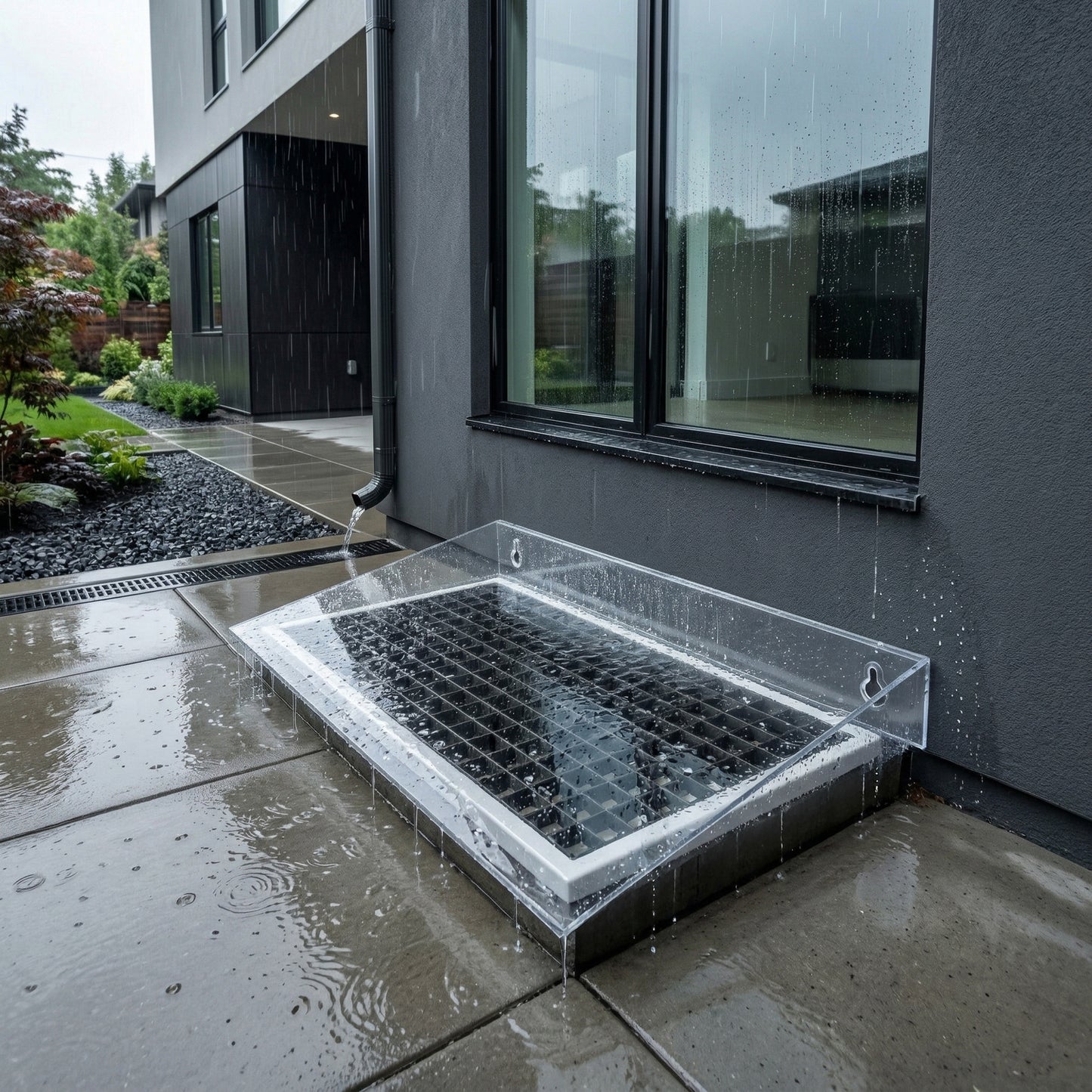 Lichtschachtabdeckung – Schutz mit Durchblick