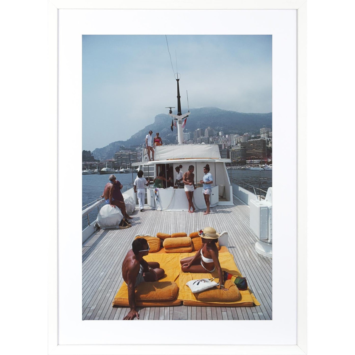 Slim Aarons - Scottis Yacht Detail