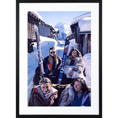 Slim Aarons - Klosters Skiing Detail