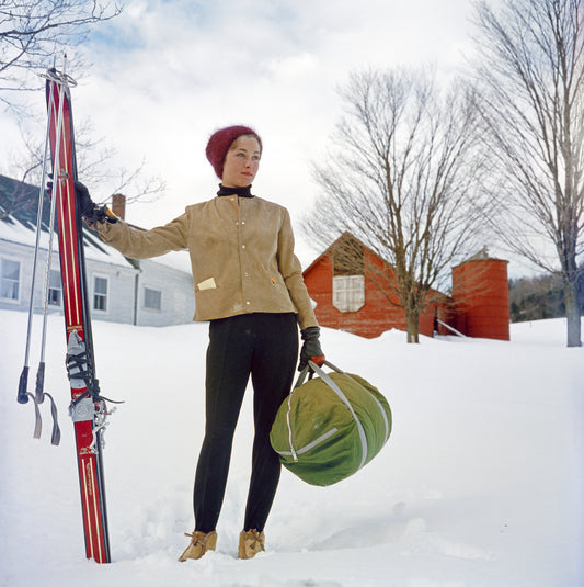 Slim Aarons - Skiing In Stowe