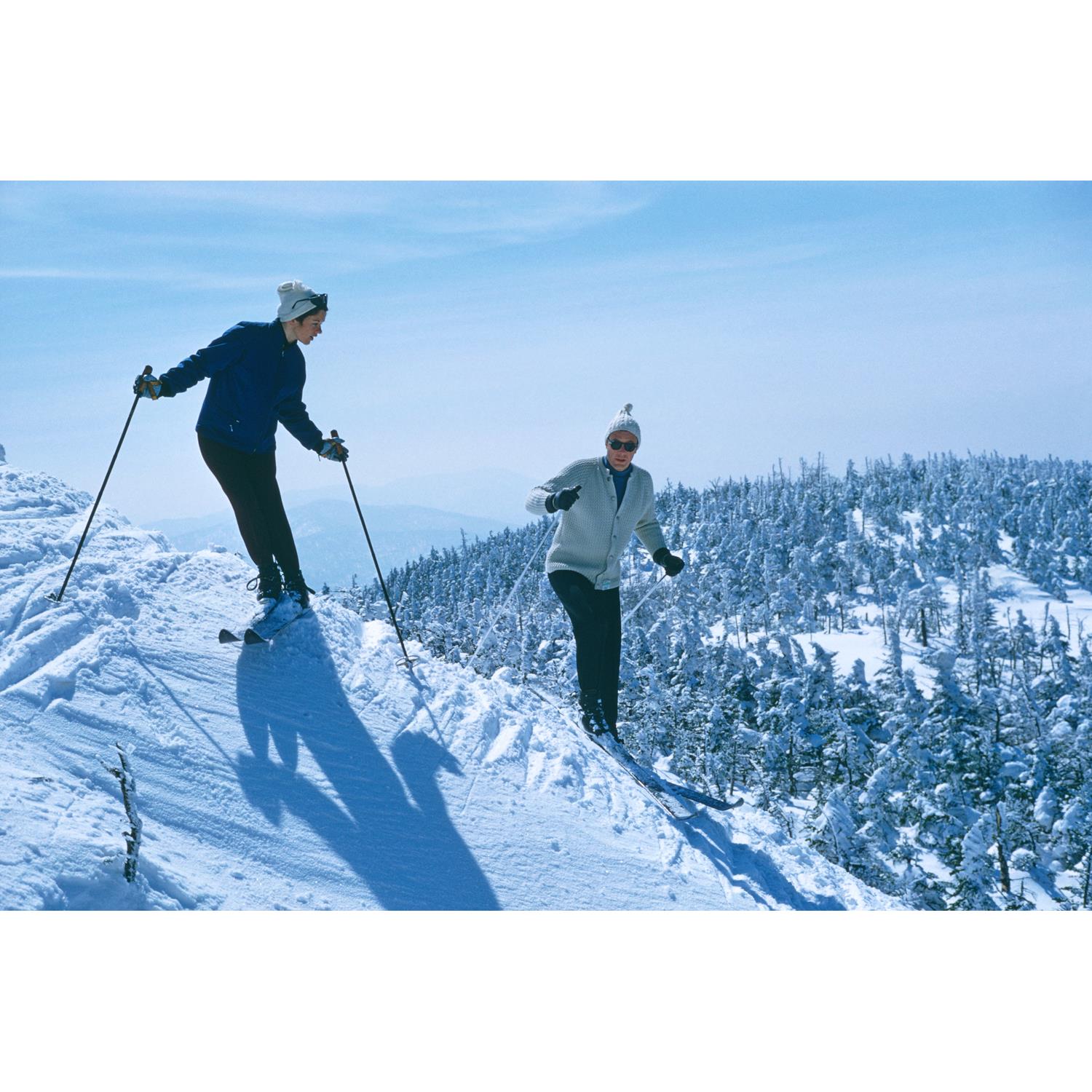 Slim Aarons - Skiers At Sugarbush