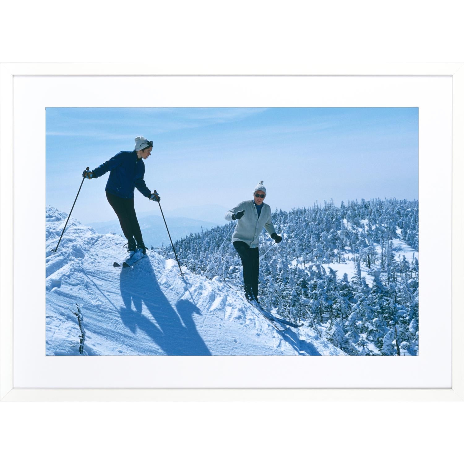 Slim Aarons - Skiers At Sugarbush Detail