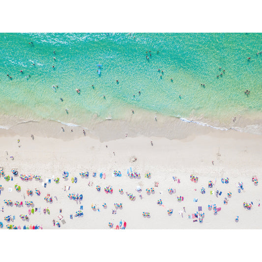 Magnetisches Markerboard - Beach from above