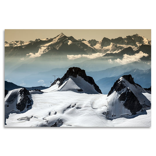 Acrylglasbild - Mont Blanc