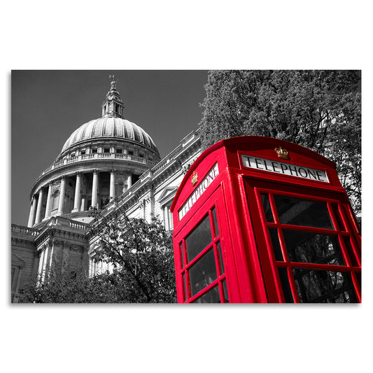 Acrylglasbild - Red Telephone