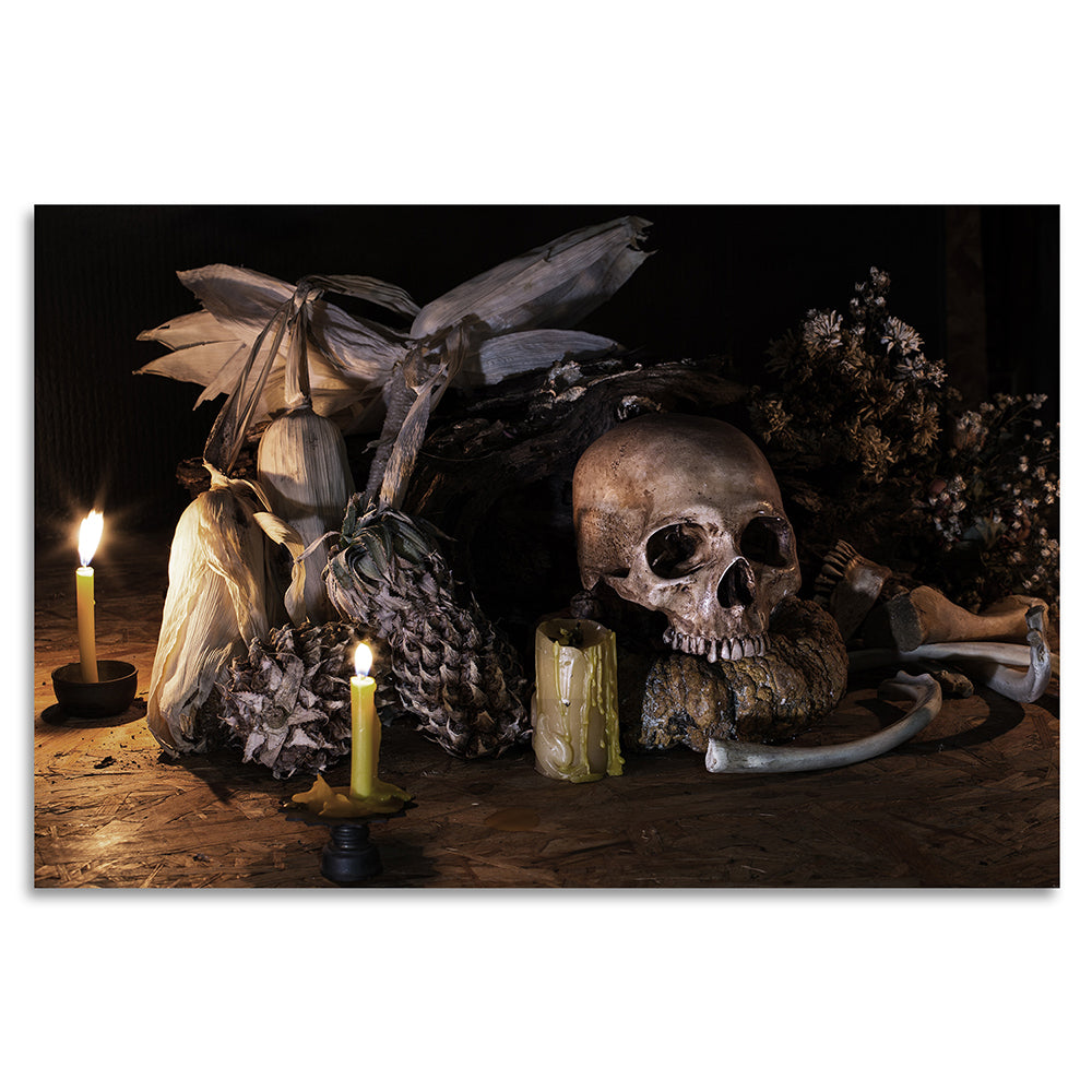 Acrylglasbild - Memento Mori Still Life