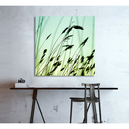 Acrylglasbild - Blade Of Grass Wohnbeispiel