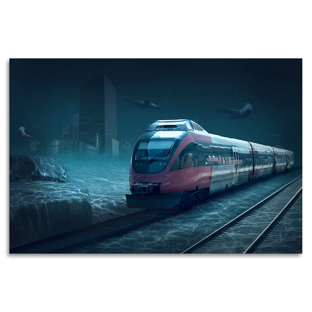 Acrylglasbild - Nighttrain