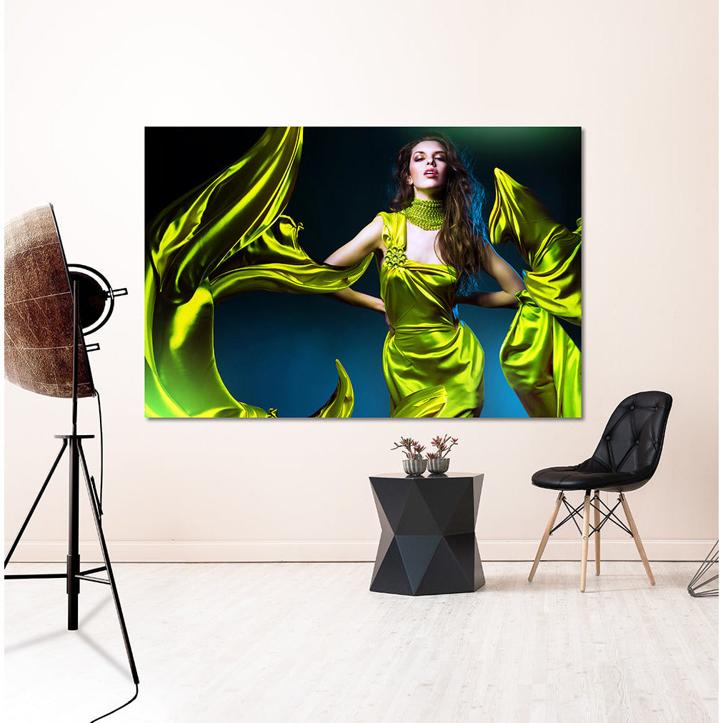 Acrylglasbild - Green Fairy Wohnbeispiel