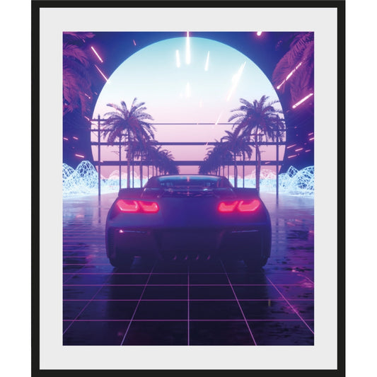 Rahmenbild - Retrowave II