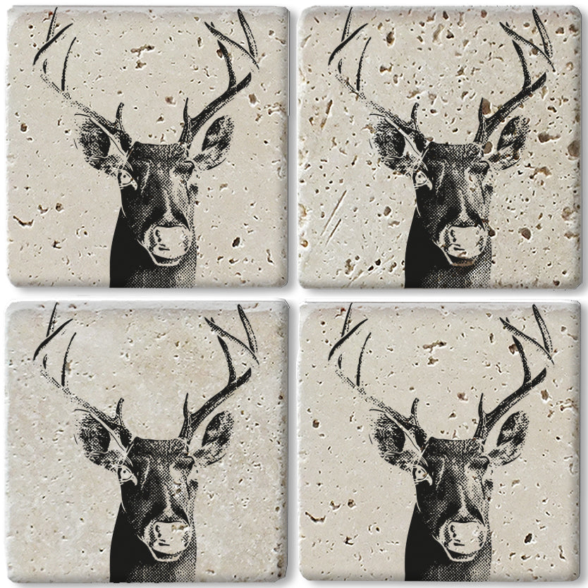 Steinuntersetzer-Set - Soraya