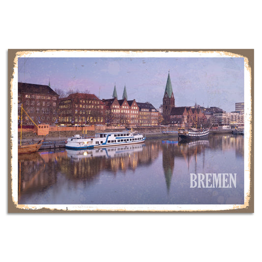 Blechschild - Bremen